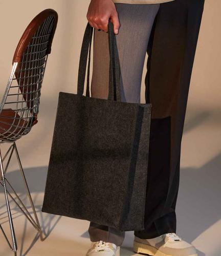 BagBase Felt Tote Bag - CME - ONE